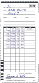 Time Card